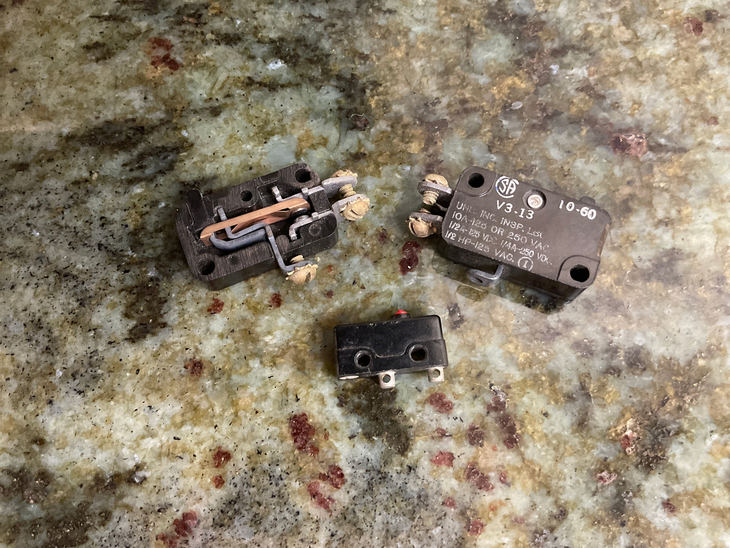 Three Vintage Switches