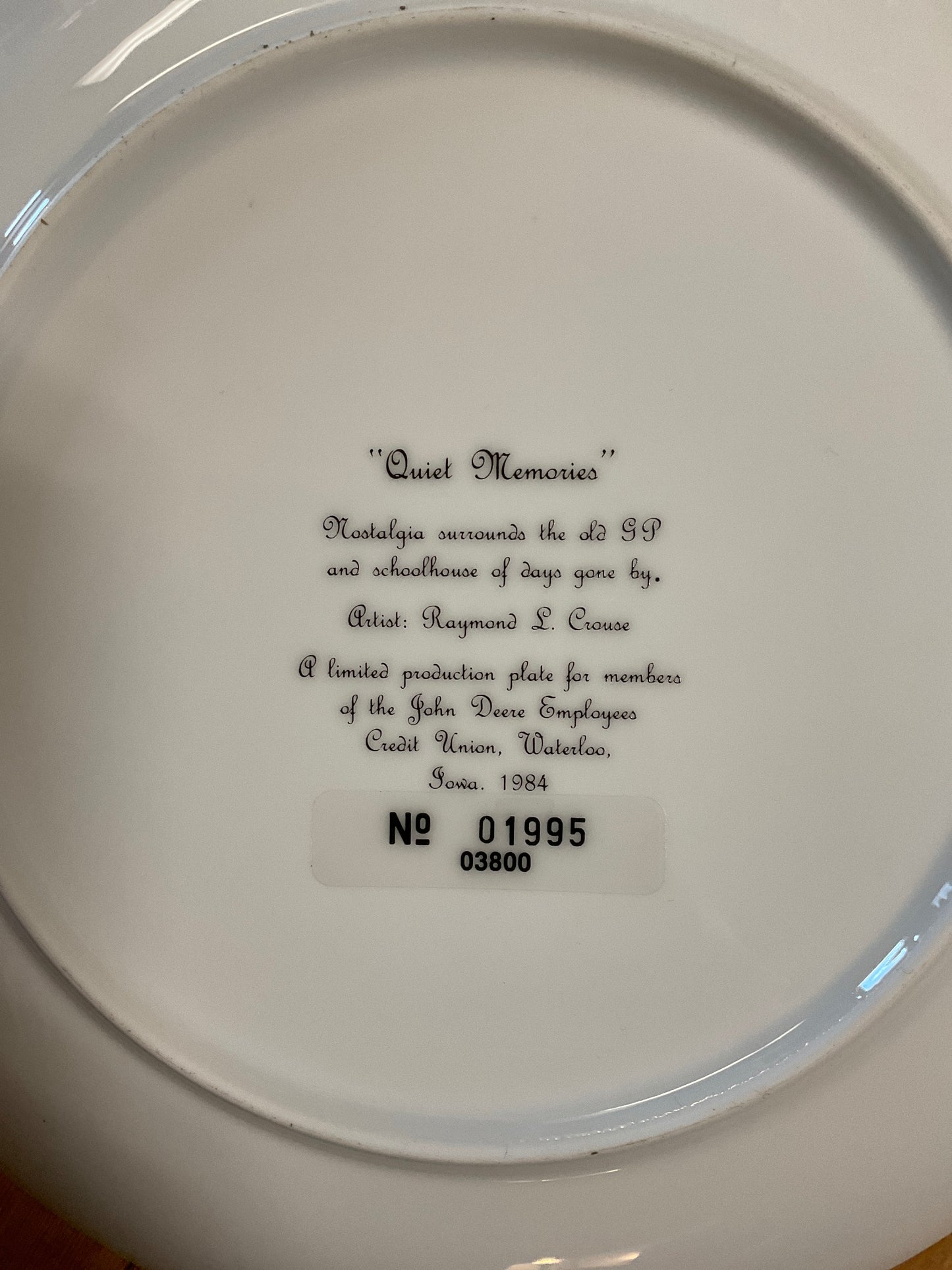 JDCU Set of 4 Plates