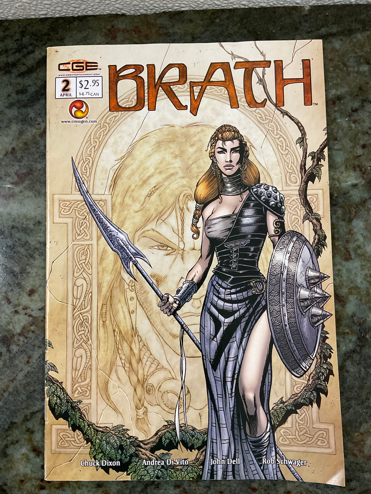 April 2003 Brath Comic Book.