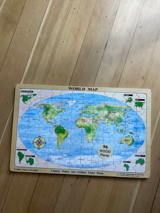 World Map Puzzle