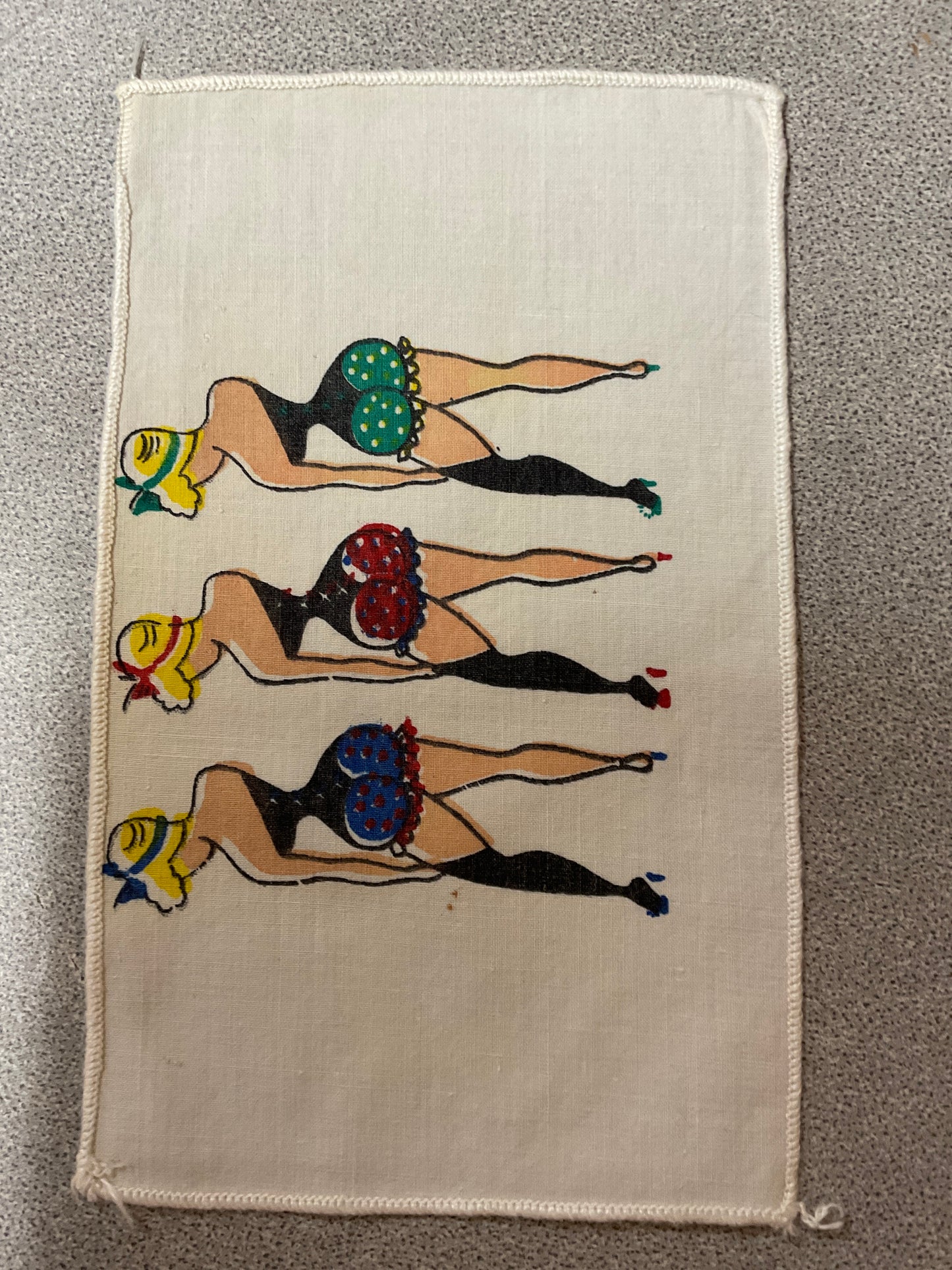 Vintage Lady’s Cocktail Napkins