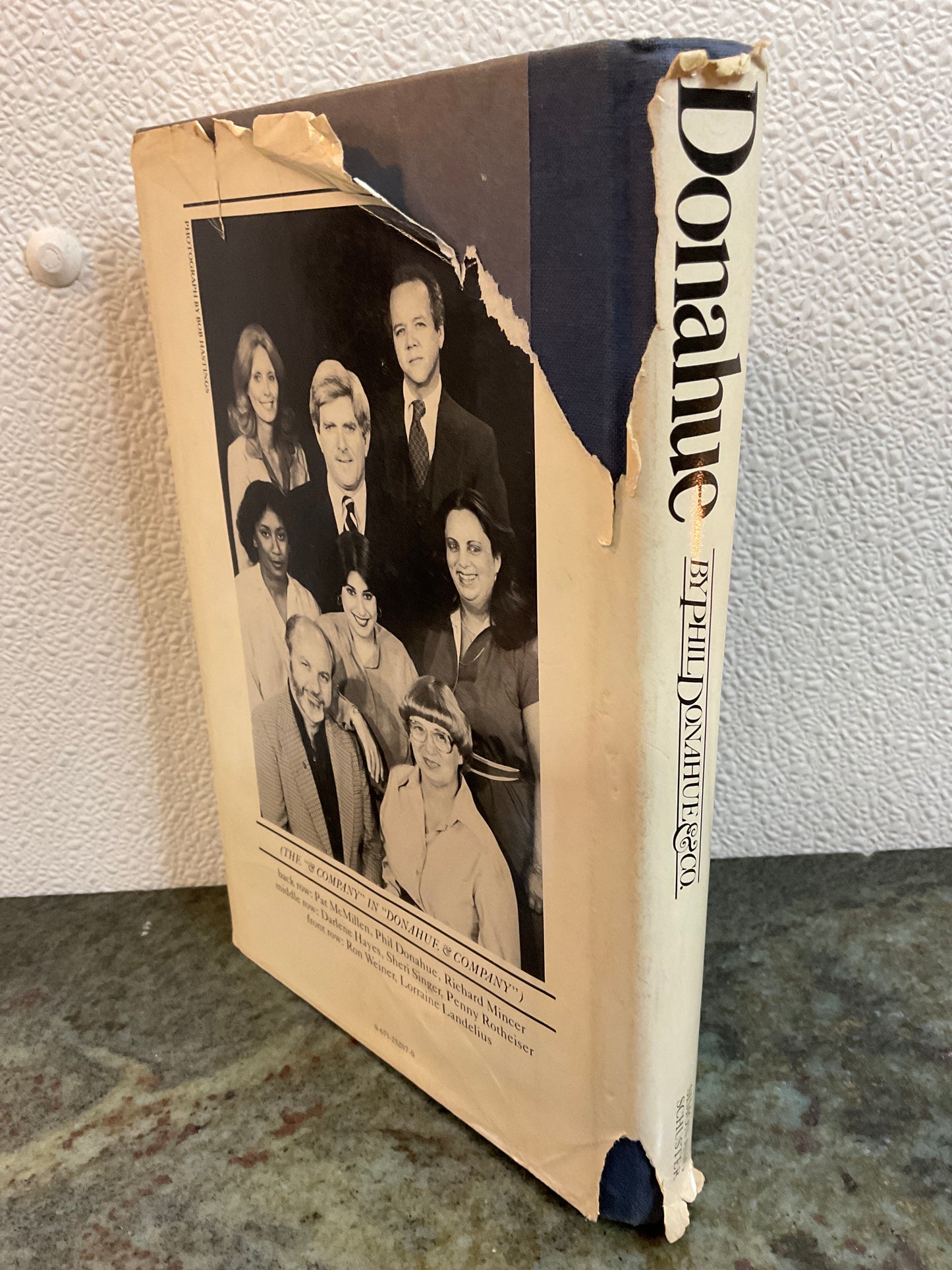 Book ‘Donahue My Own Story’. 1979