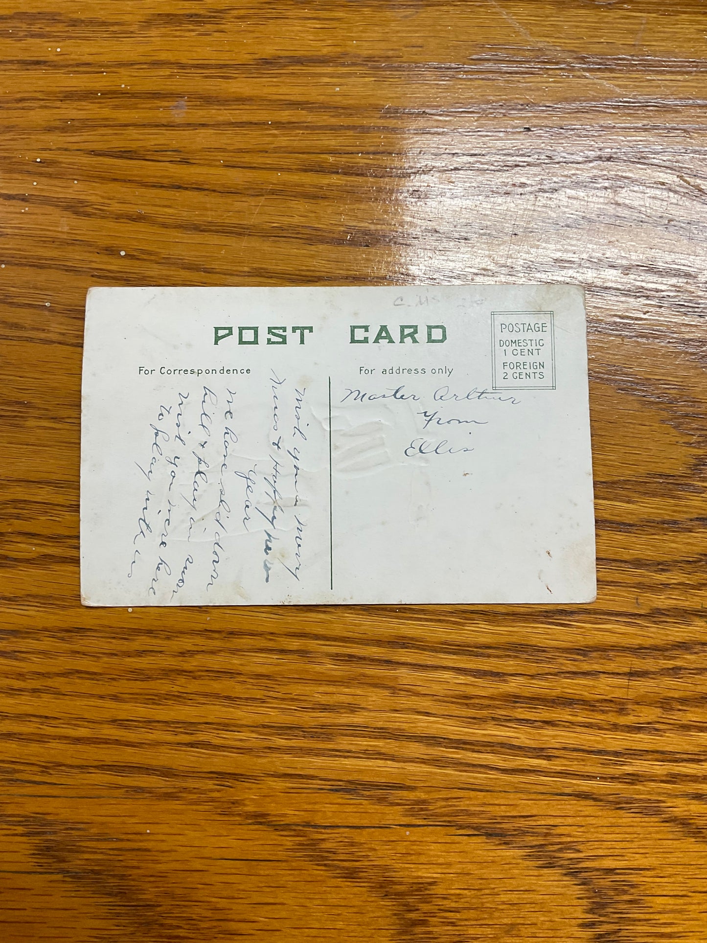 Vintage Post Card