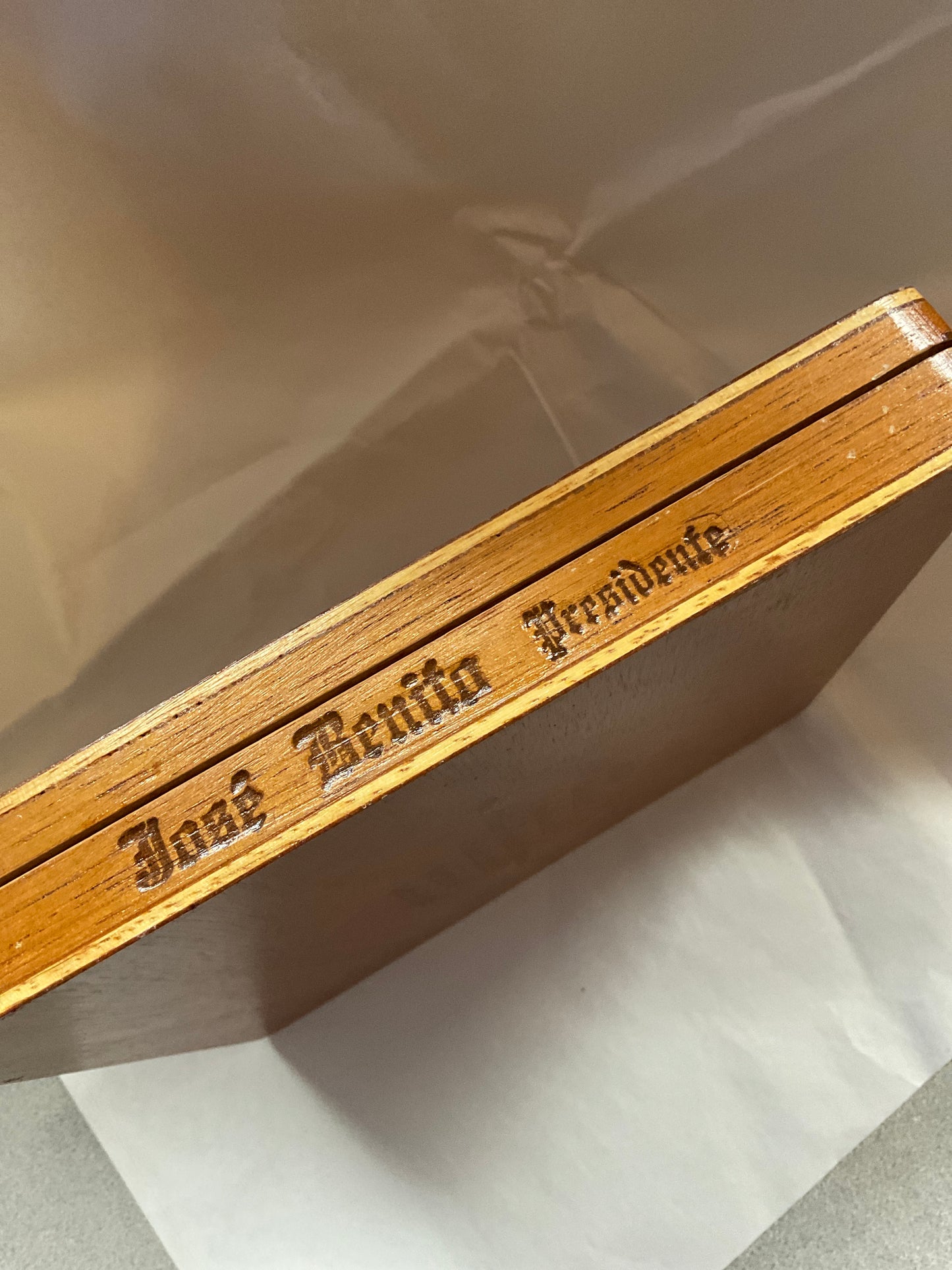 Handmade Jose Berrito Cigar Box