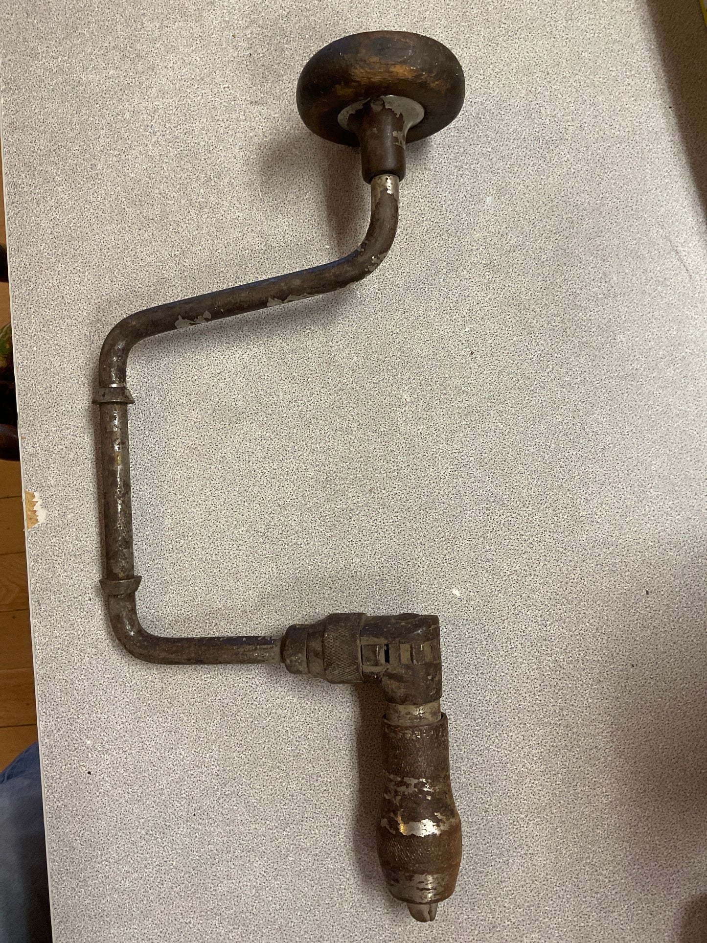 Vintage Hand Crank Brace Drill
