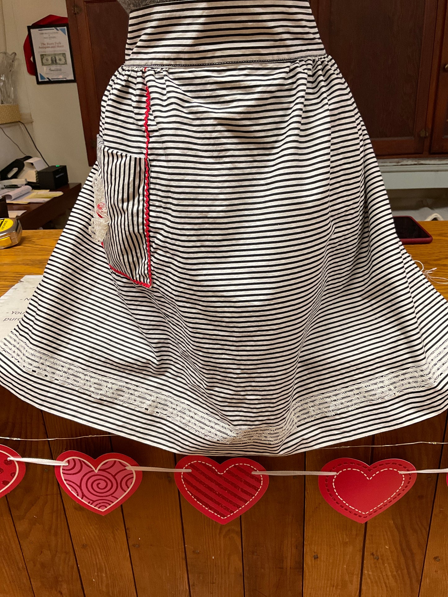 Vintage Hand Stitched Apron