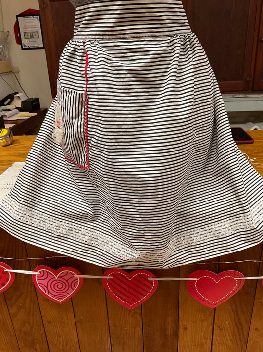 Vintage Hand Stitched Apron