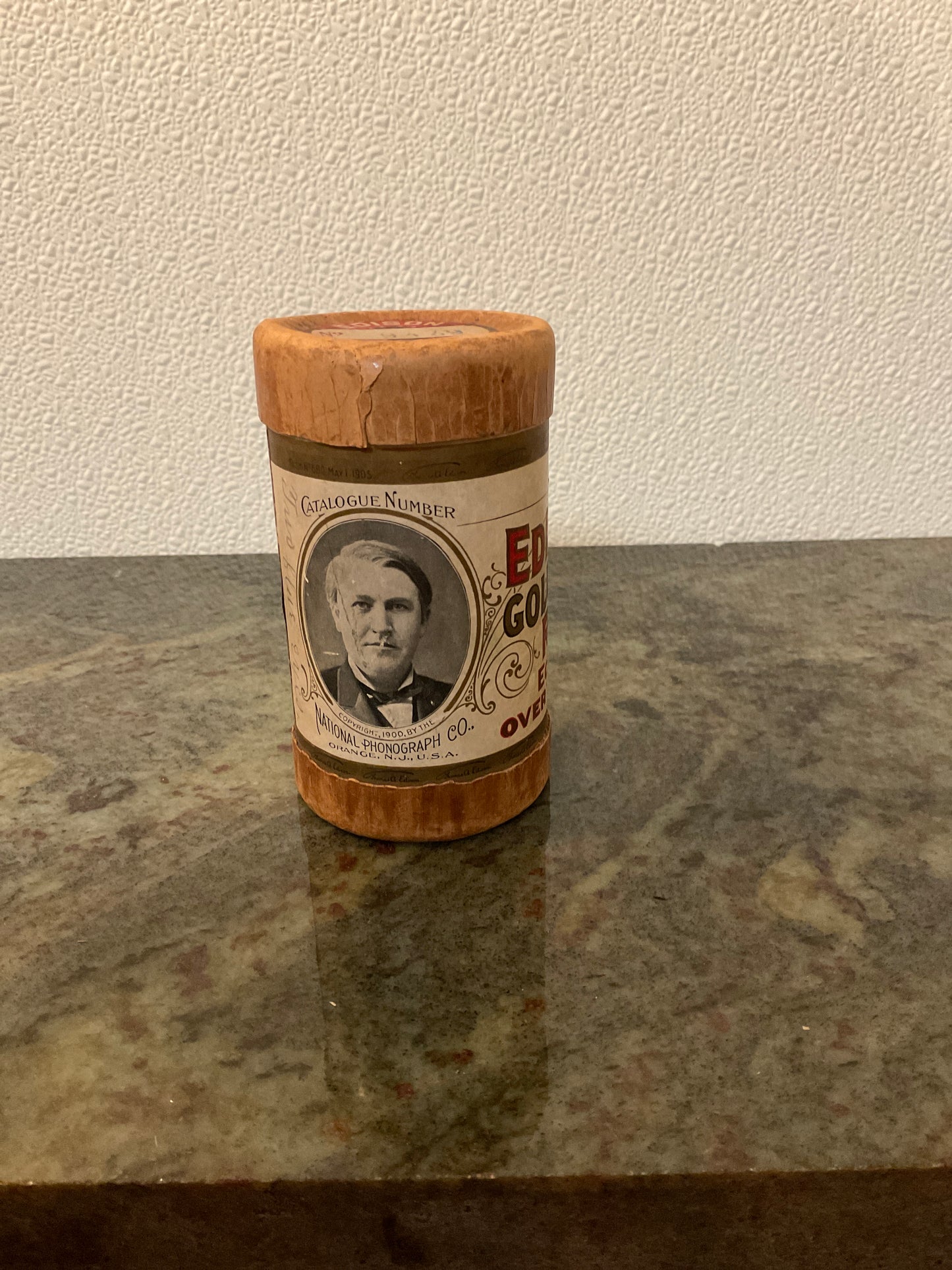 Edison Gold Moulded Records - Phonograph Cylinder