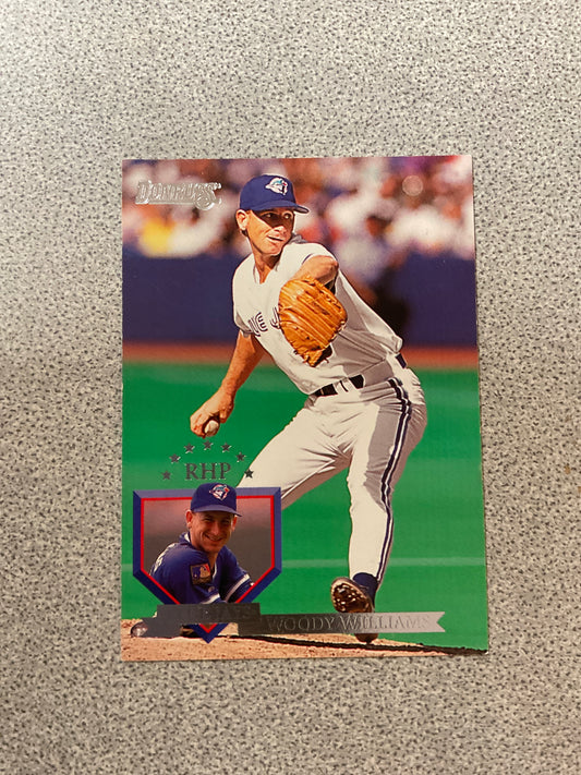 Baseball Card Woody Williams