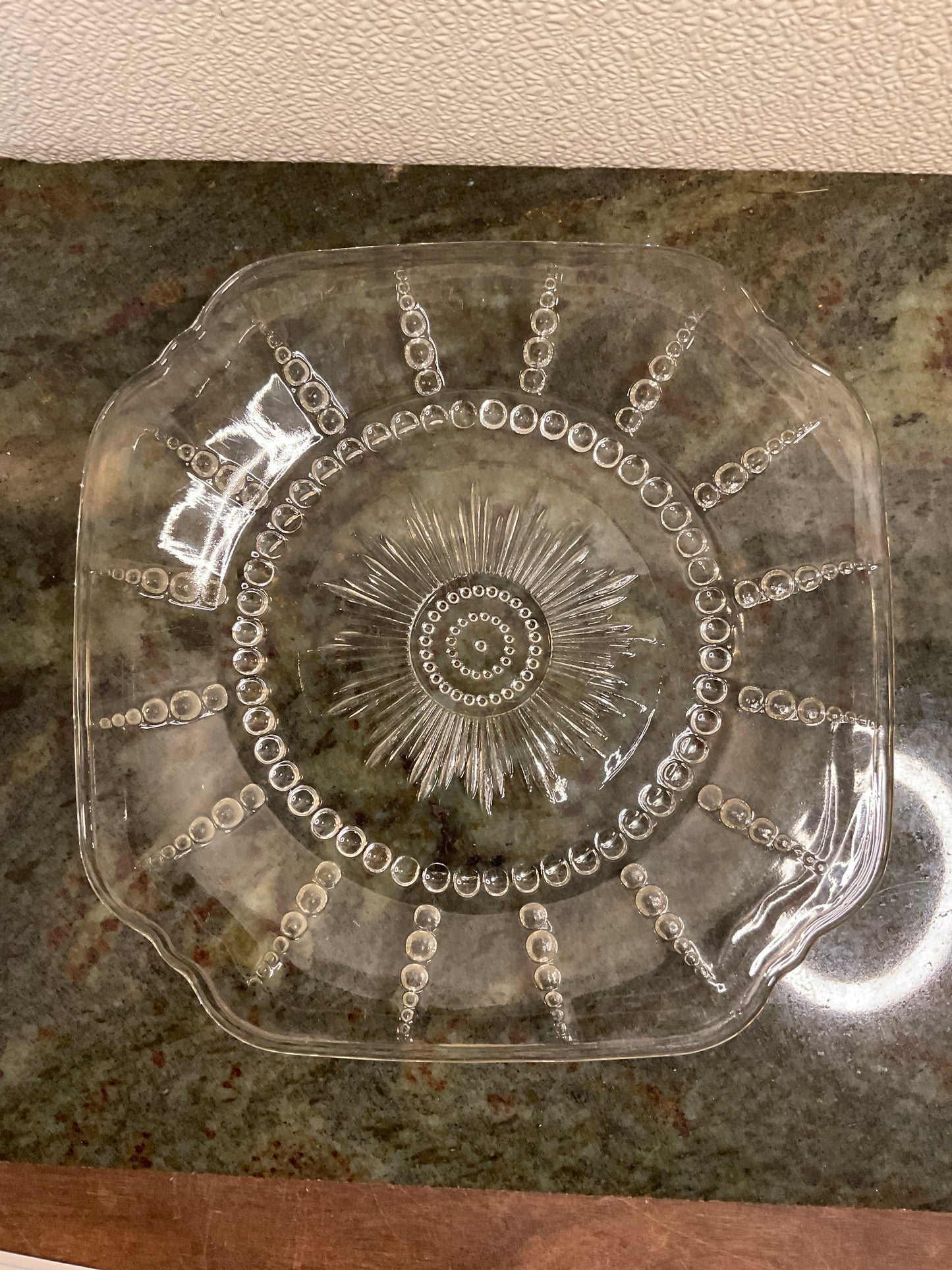 Set of 5 Federal Columbia Depression Glass Luncheon Plates