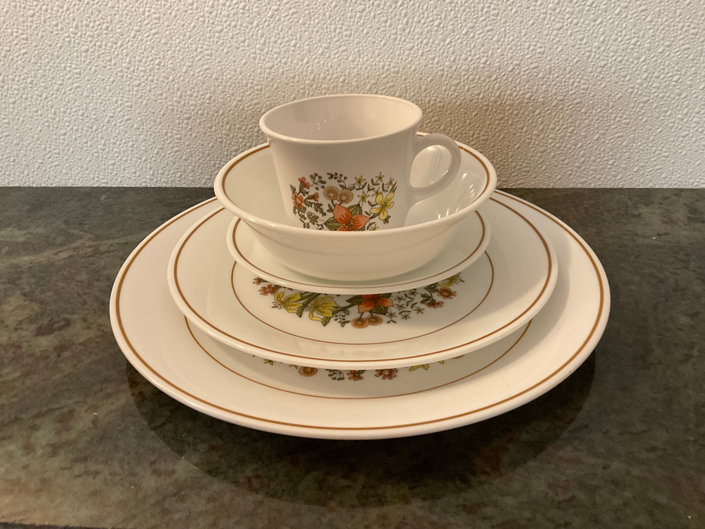 Corelle by Corning ‘Indian Summer’ 5 piece place setting