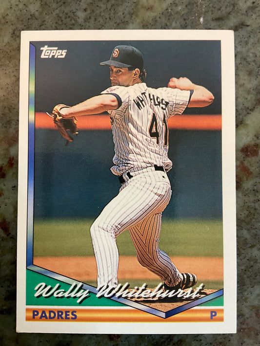 1994 Topps Wally Whitehurst Baseball Card