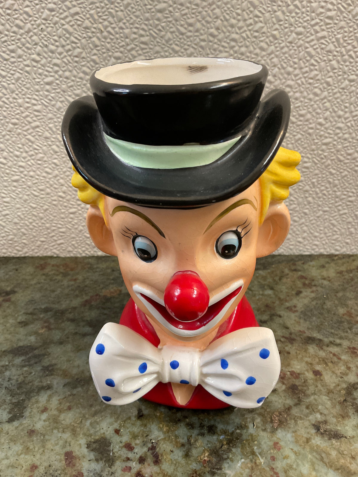 Napco Ware Clown Head Vase