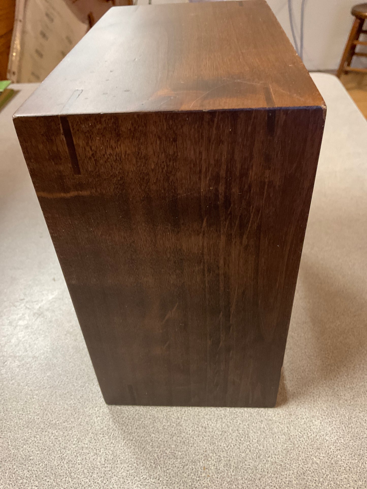 Wood Cube Square Wall Shelf