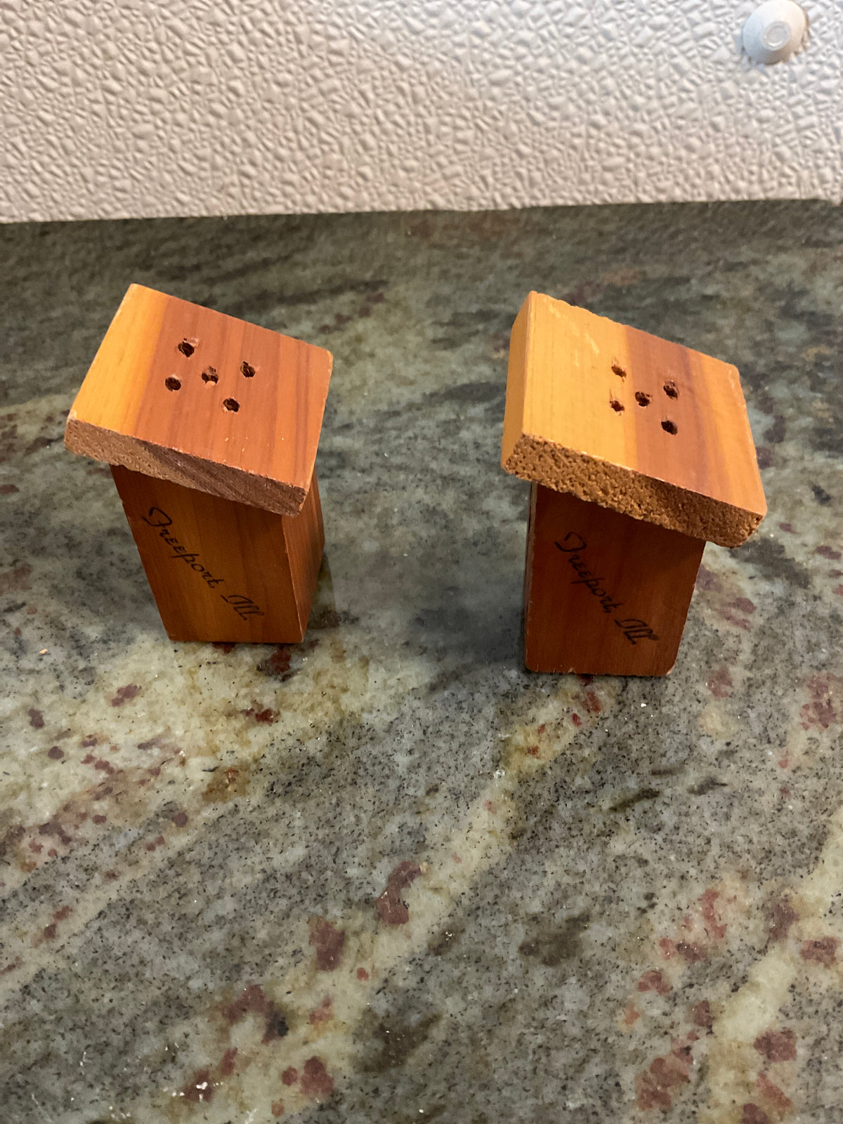 Vintage Salty & Peppery Shakers