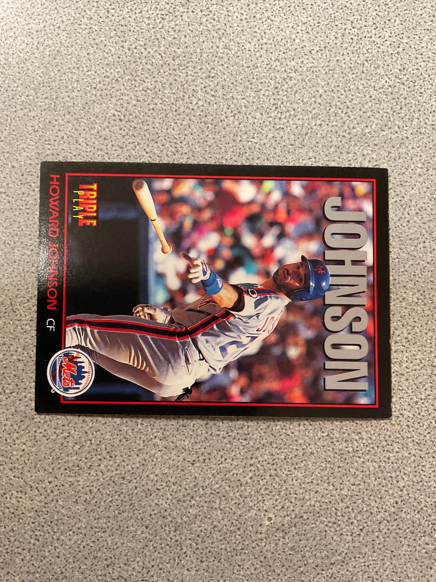 Baseball Card Howard Johnson