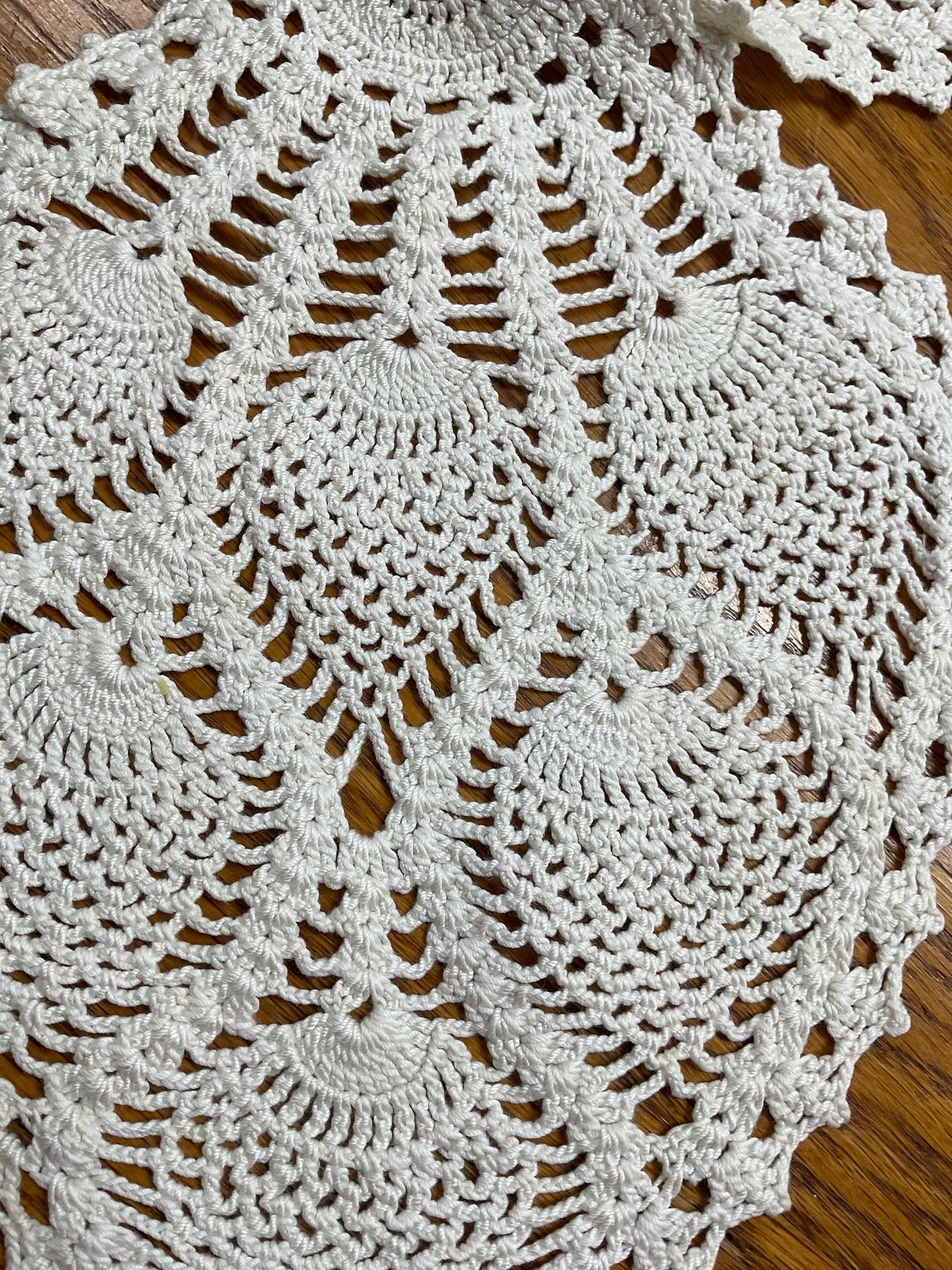 3 Piece Set of Handmade Crochet Doilies