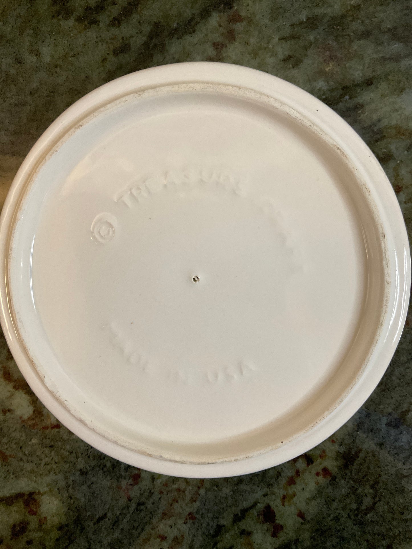 5”/5.5” White Treasure Craft Lid Only