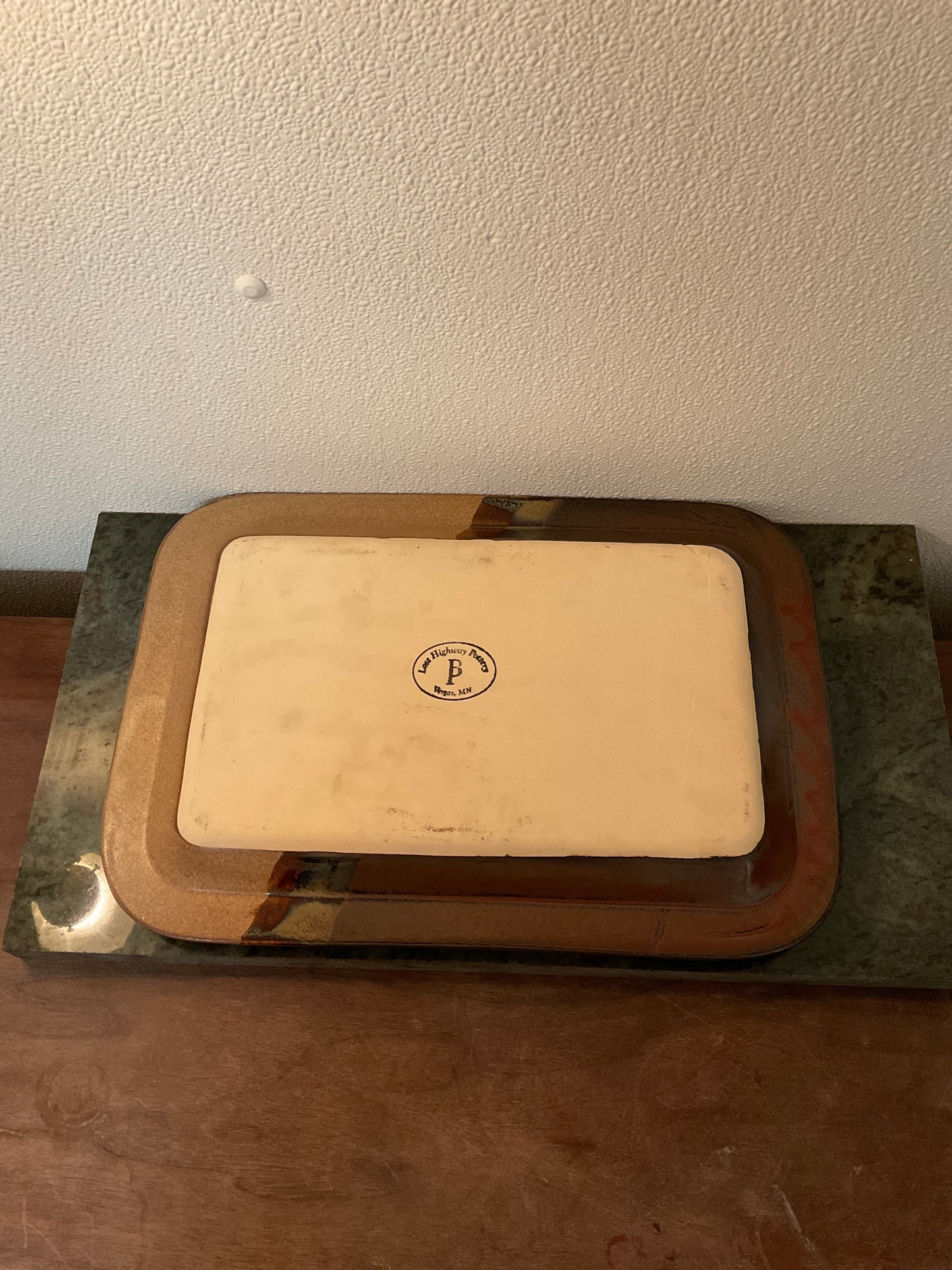 Lose Highway Pottery Tray