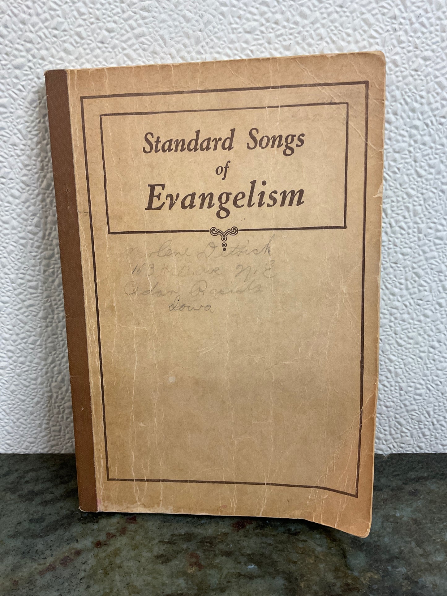 Book ‘Standard Songs of Evangelism’ 1945