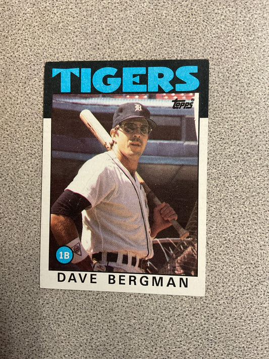 Baseball Card-Dave Bergman