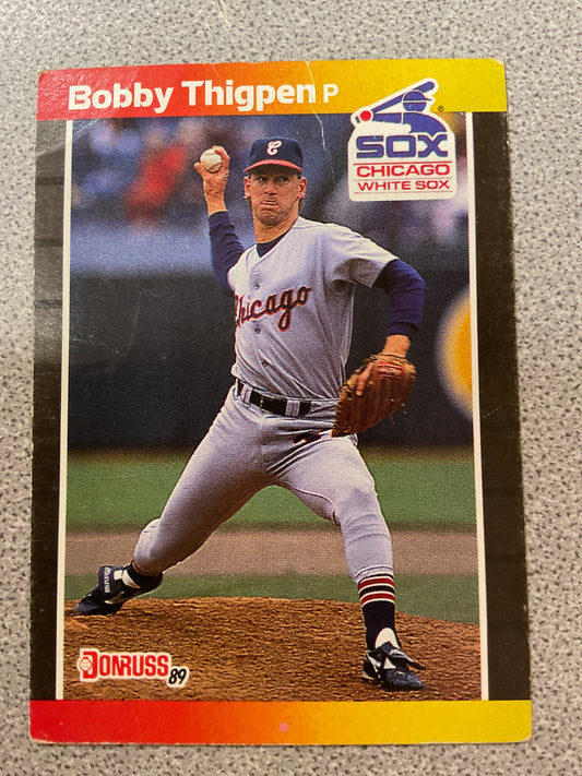 Baseball Card Bobby Thigpen