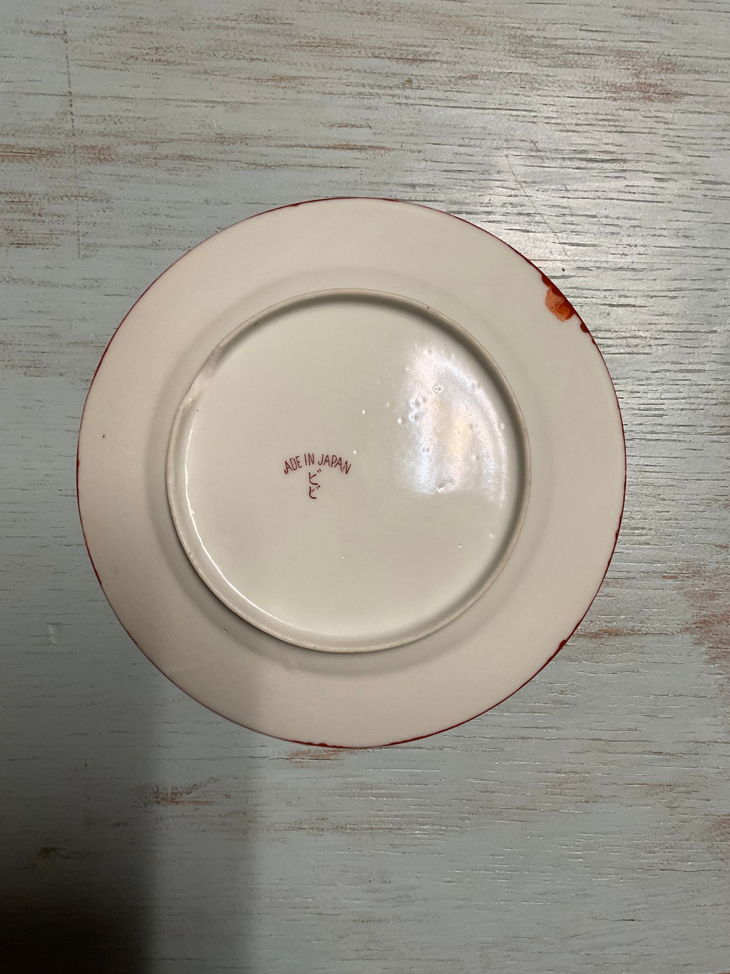 Vintage Outdoor Plate Made in Japan