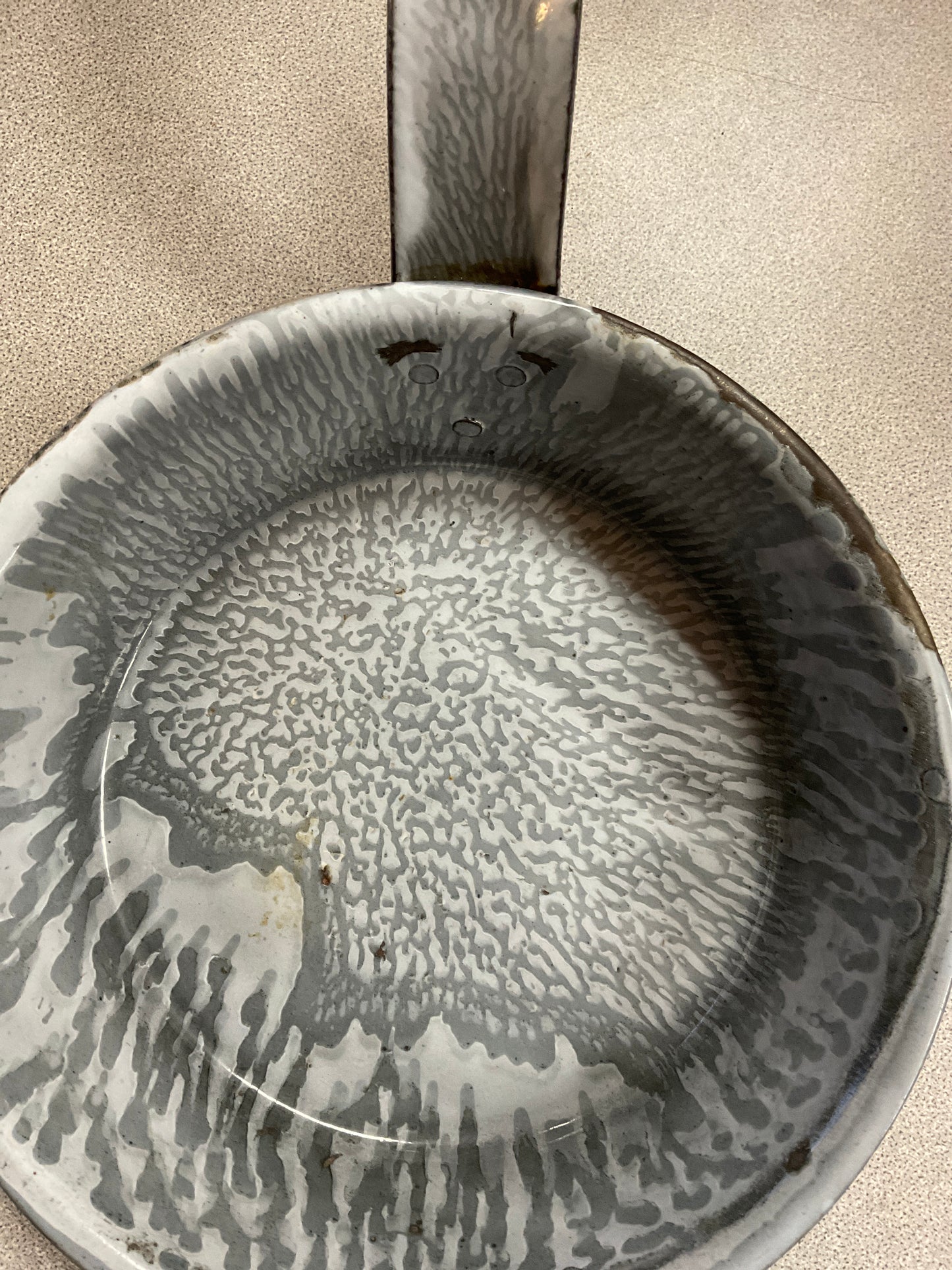 Graniteware Frying Pan