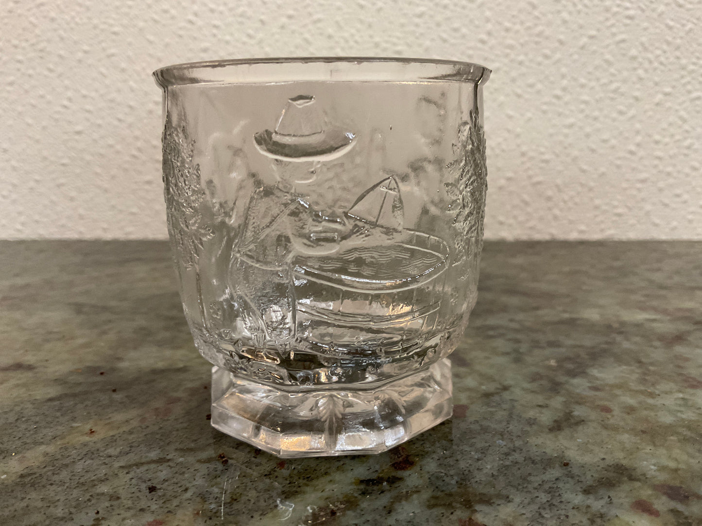 Nursery Rhyme Glass Child’s Spooner