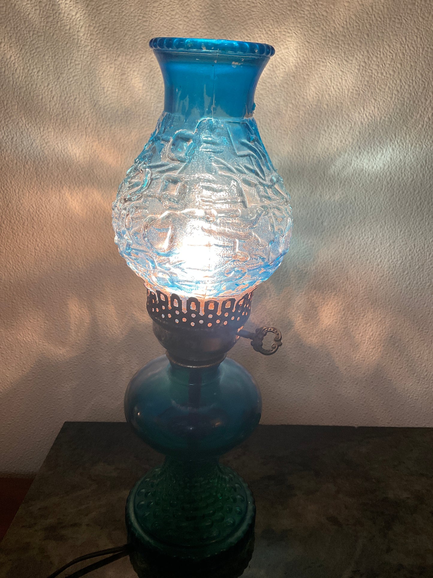 Vintage Hurricane Lamp