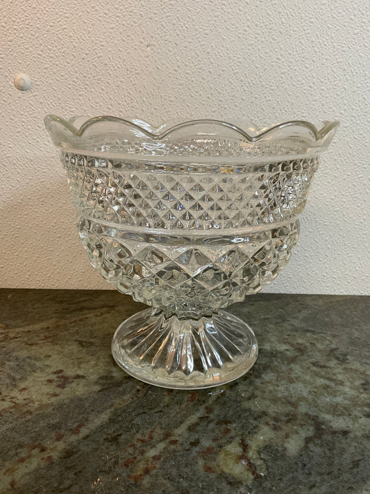 Vintage Wexford Footed Compote