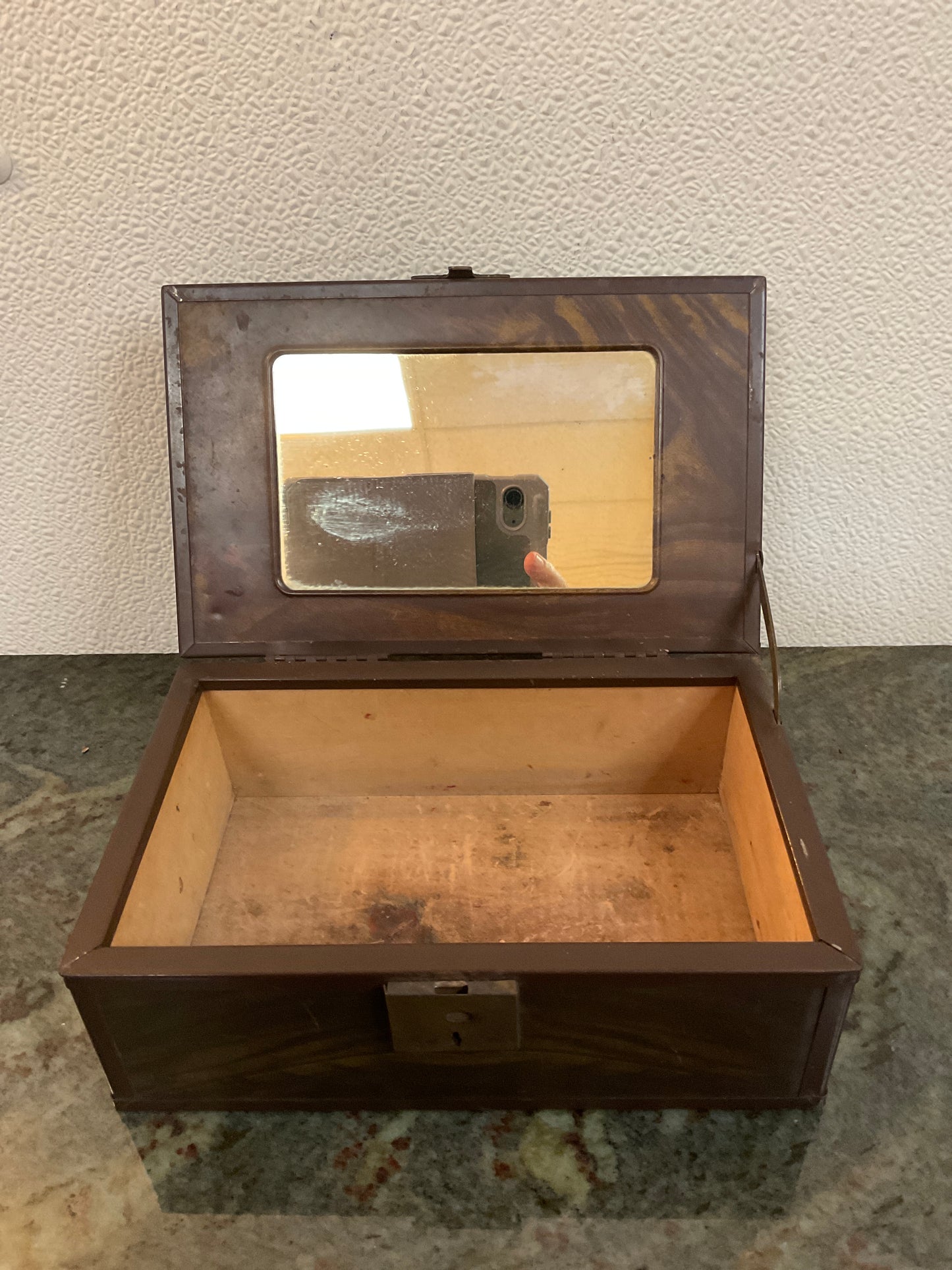 Vintage Floral Trinket Box