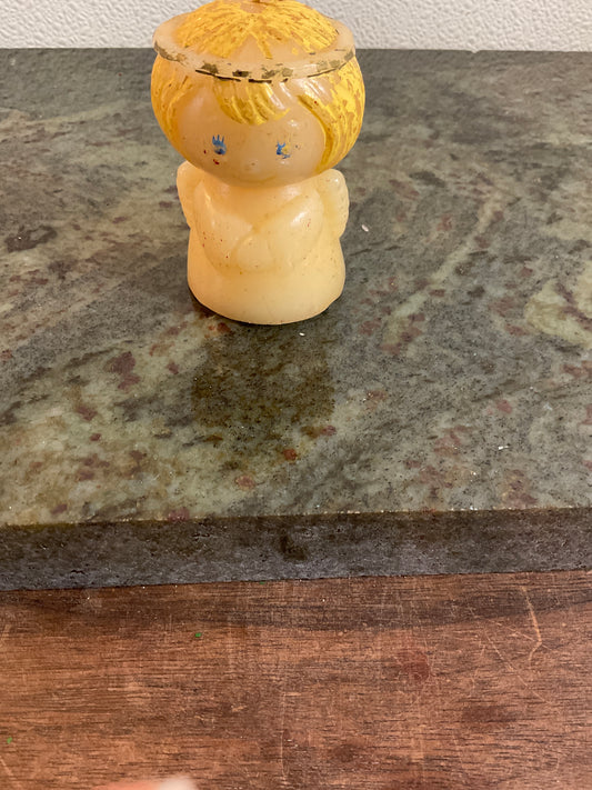 Vintage Angel Candle