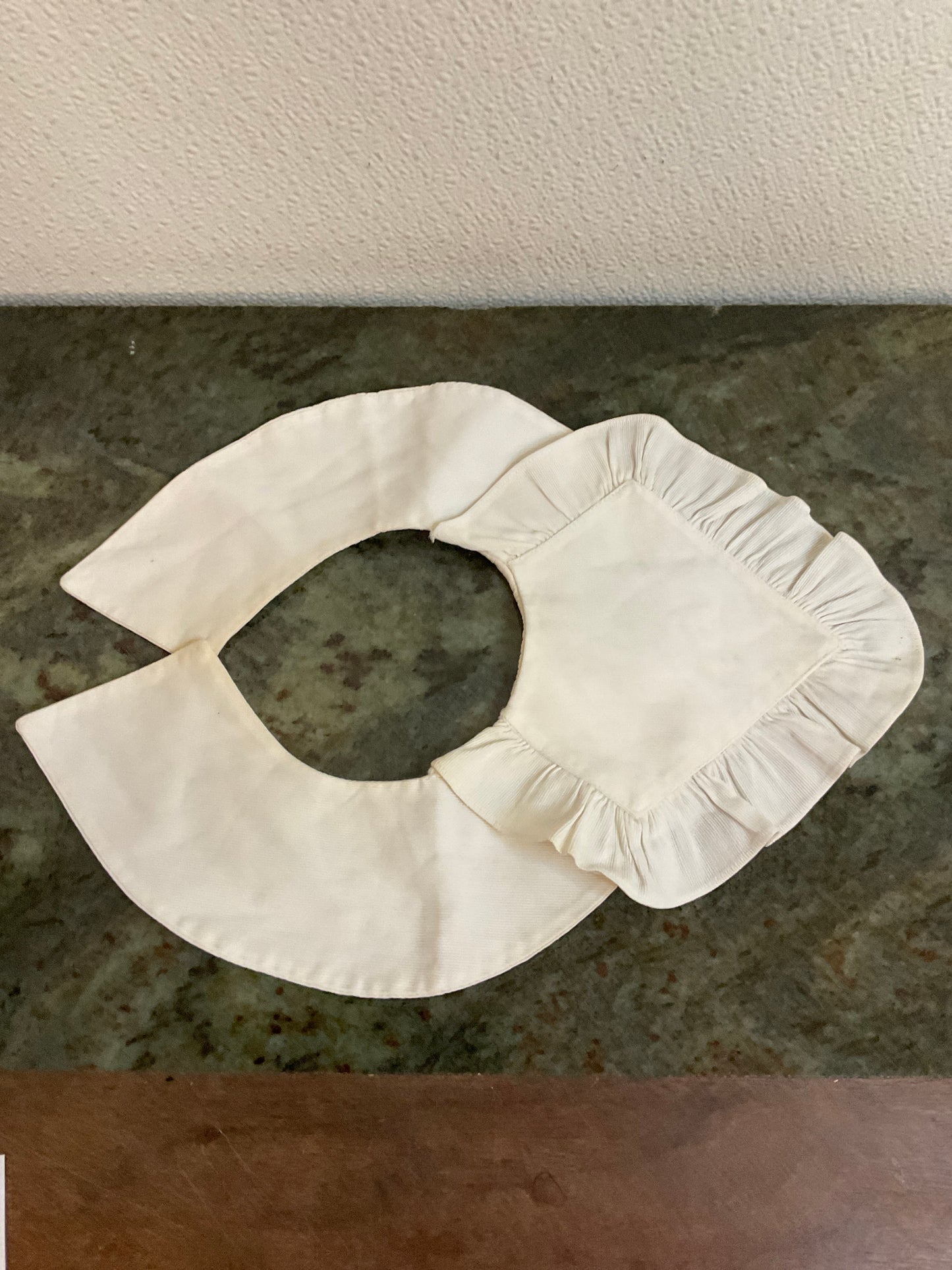 Homemade Ruffle Baby Bib