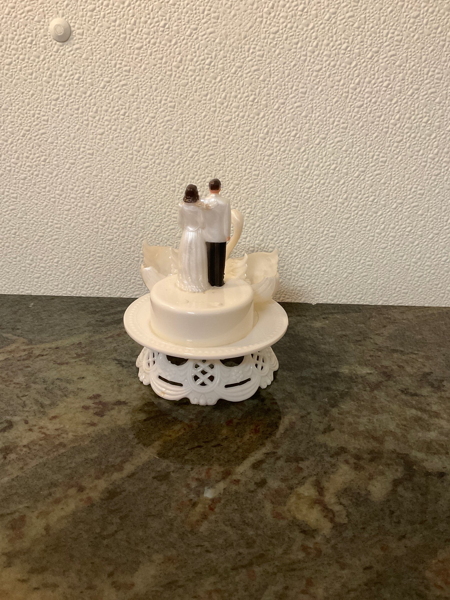 Vintage Wedding Cake Topper