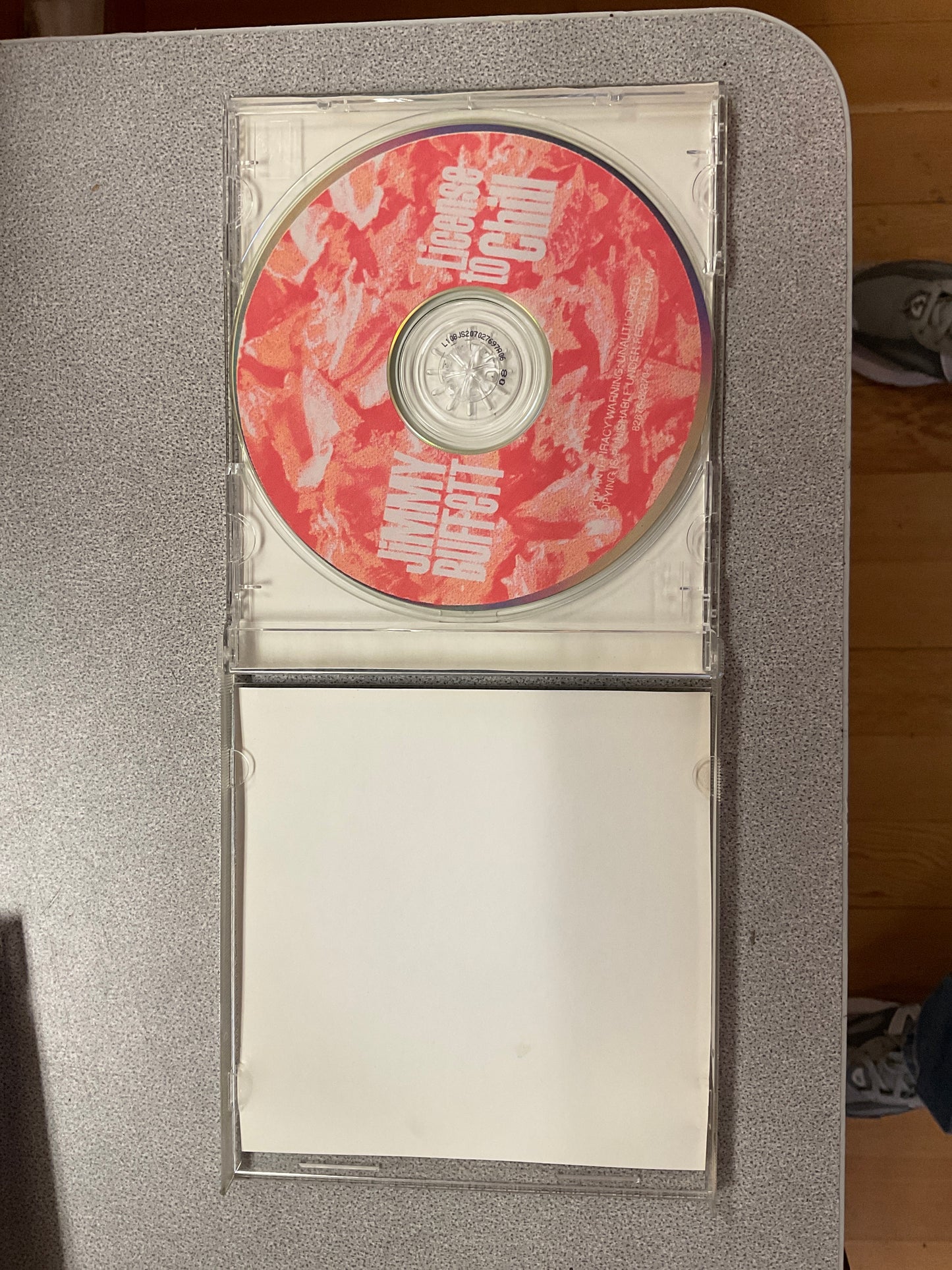 CD Jimmy Buffett License to Chill