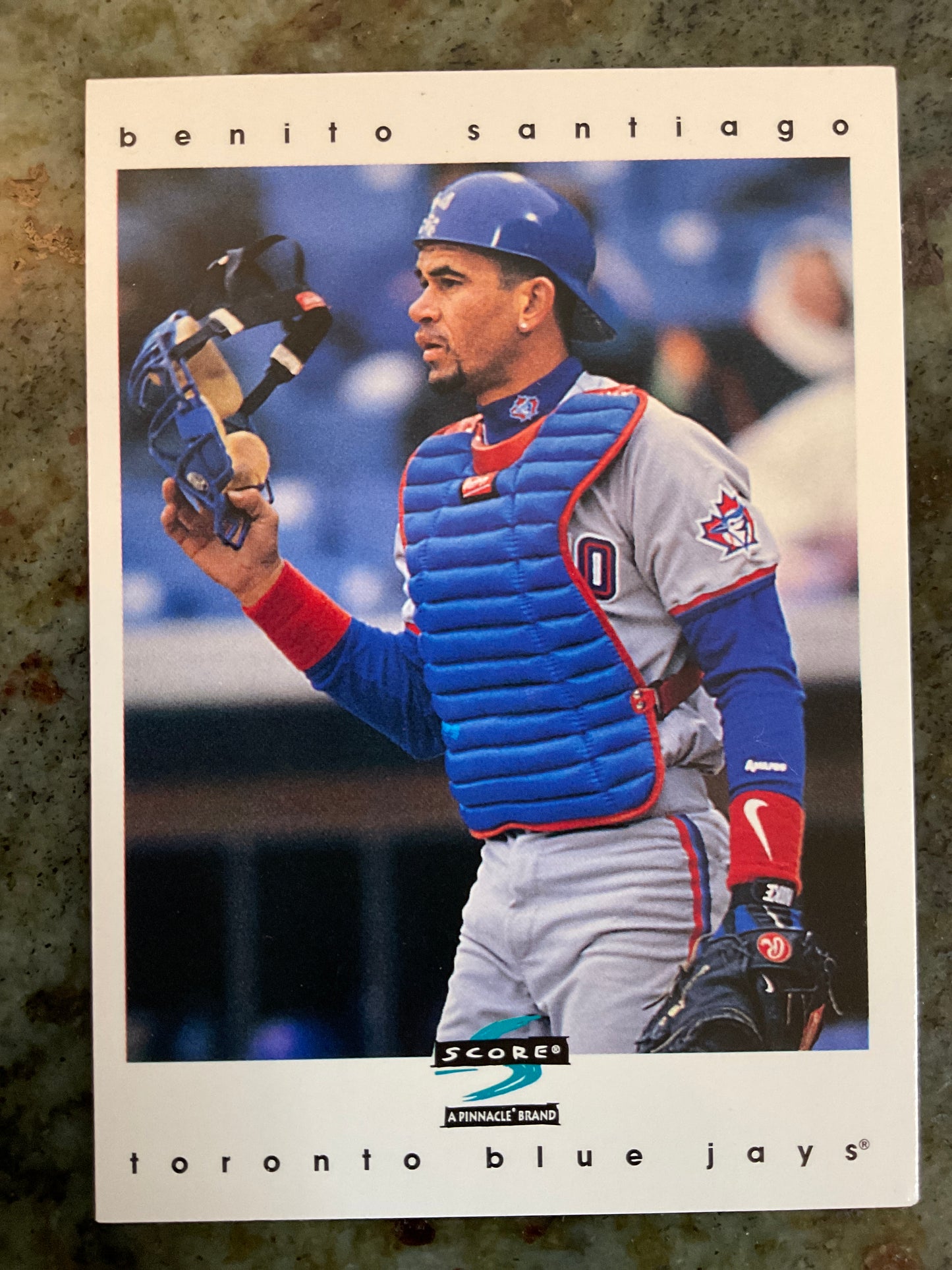 1995 Score Benito Santiago Baseball Card