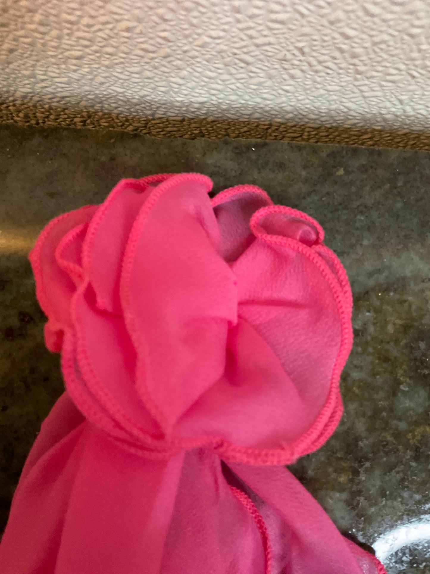 Vintage Scarf with Flower