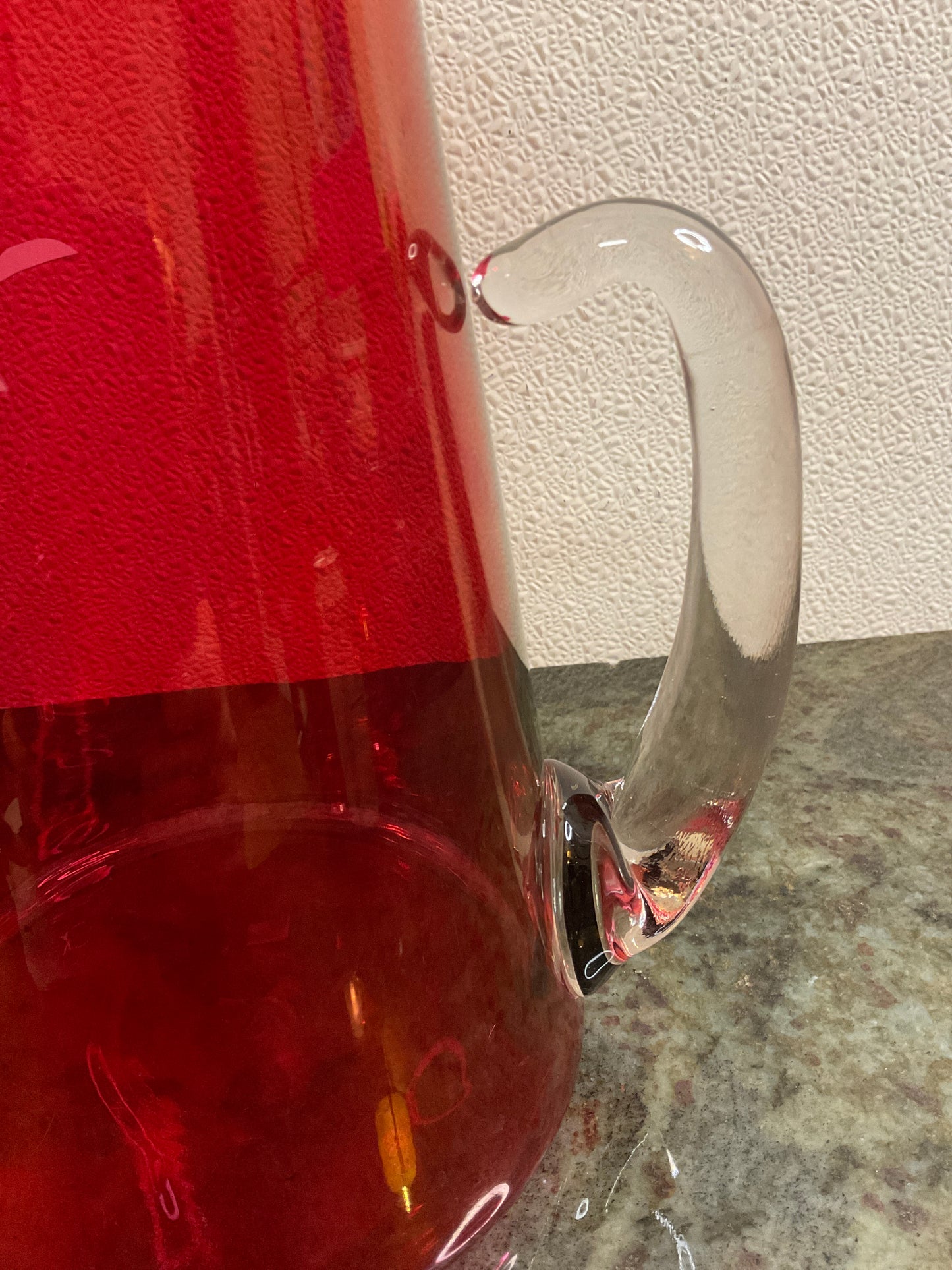 MCM Ruby Cranberry Cocktail Set