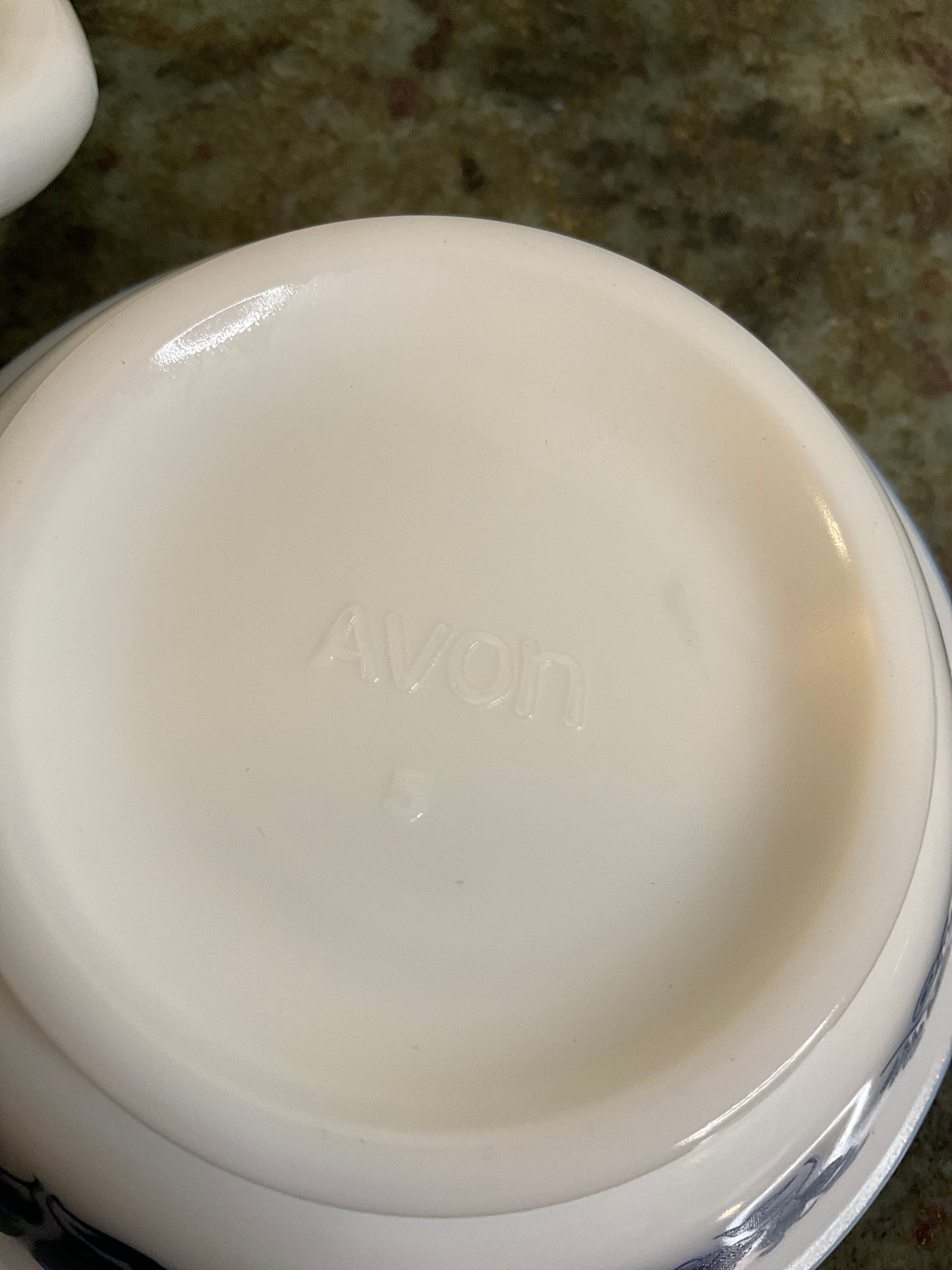 Vintage Avon Pitcher and Bowl Set