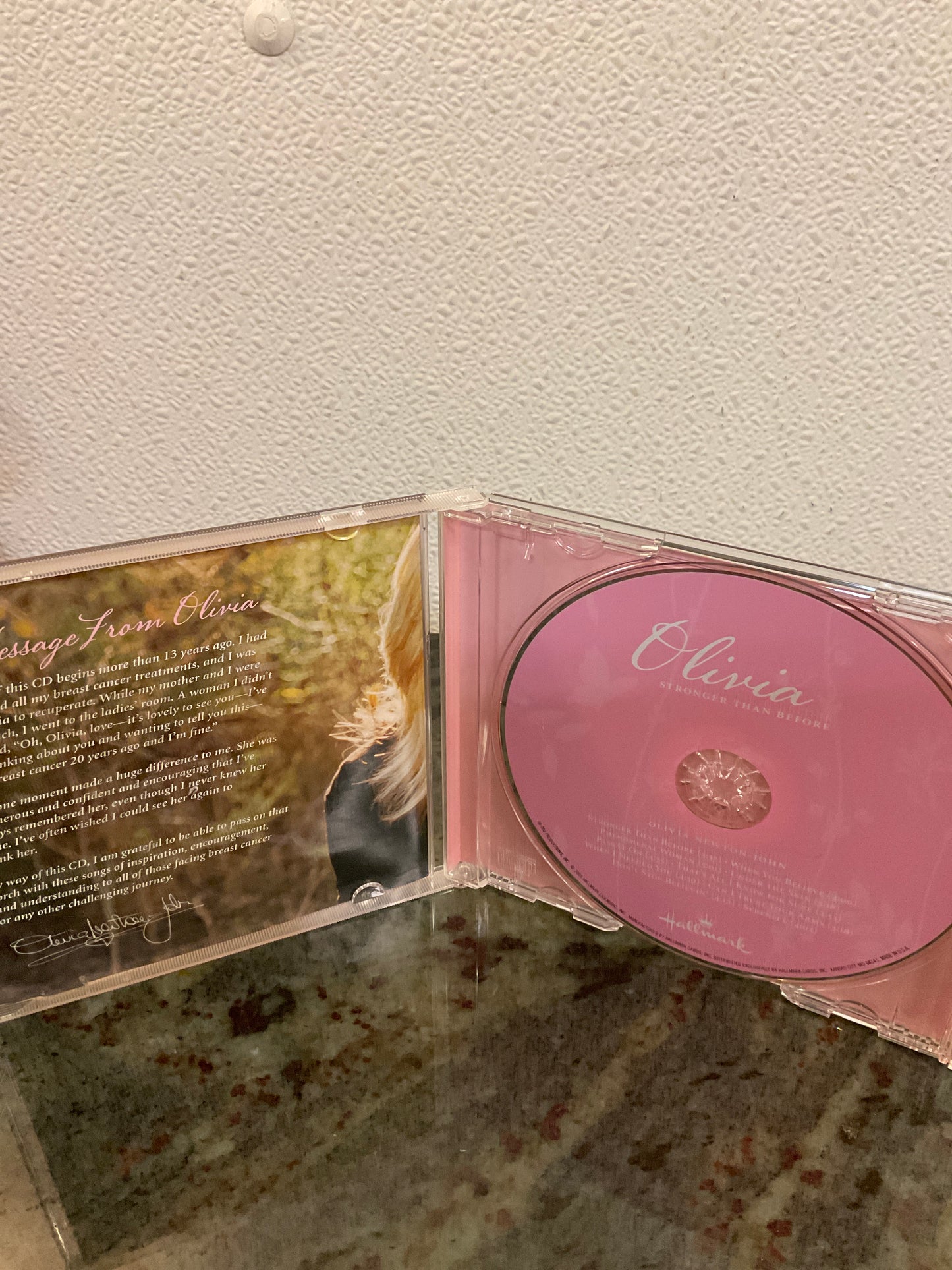 Olivia Strong Than Before CD
