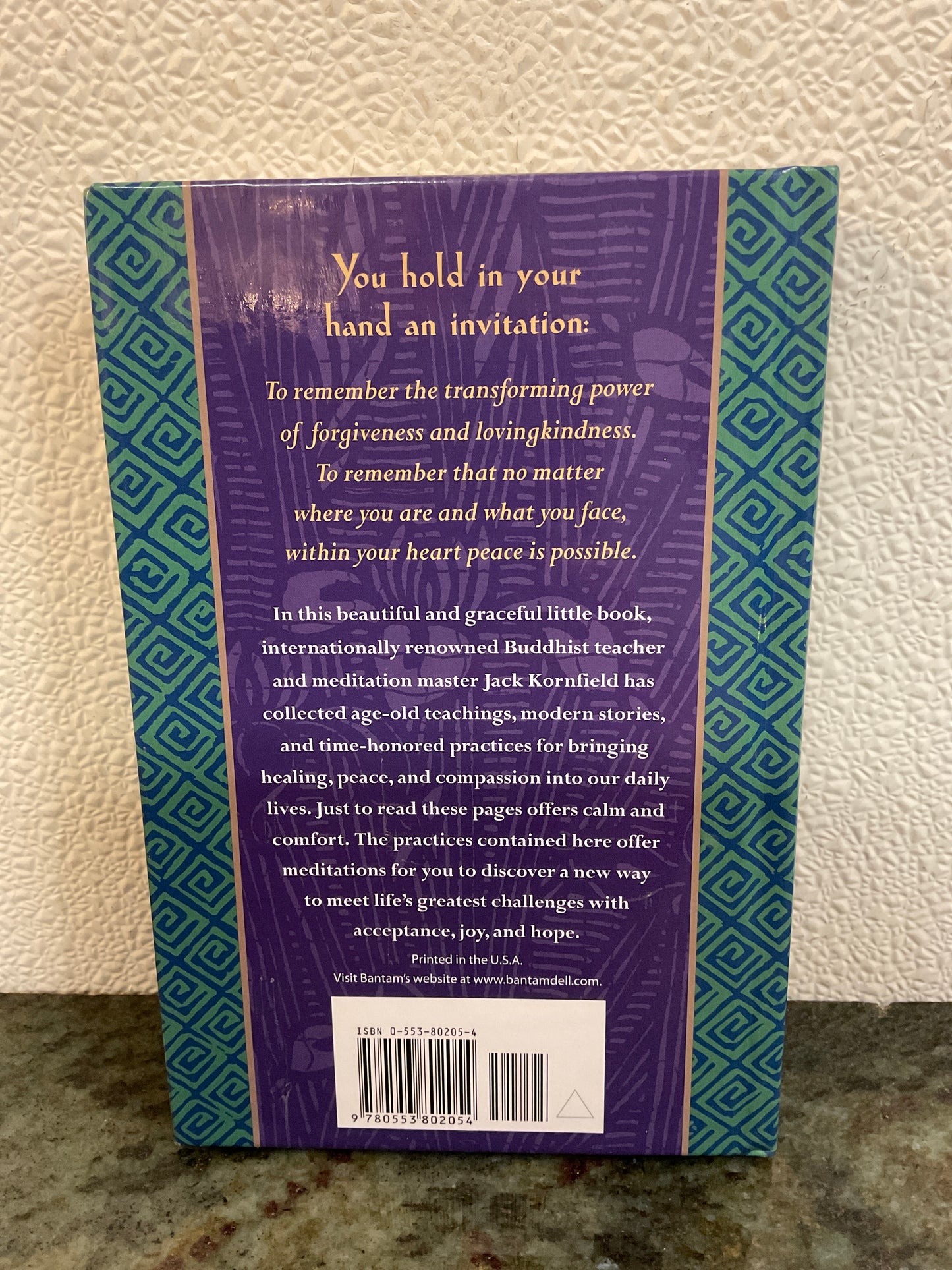 Book ‘The Art of Forgiveness, Lovingkindness, and Peace.  2002