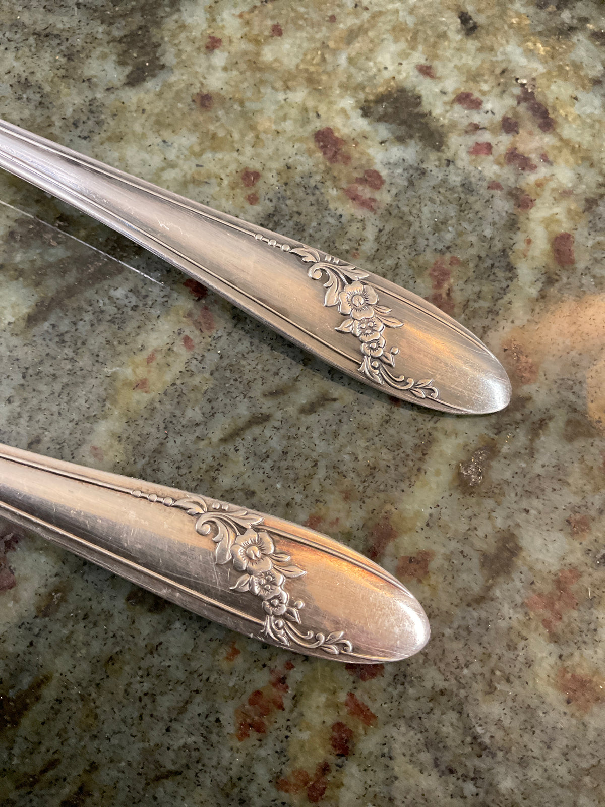 Vintage Silver-plated 2 pc. Serving St