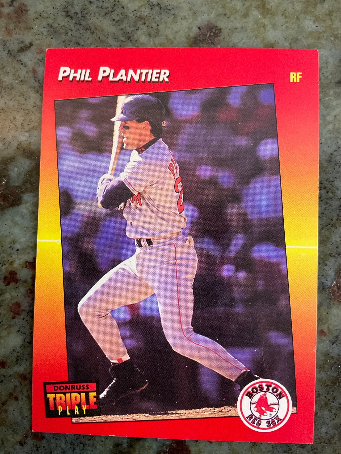 Phil Plantier 1992 Leaf Baseball Card