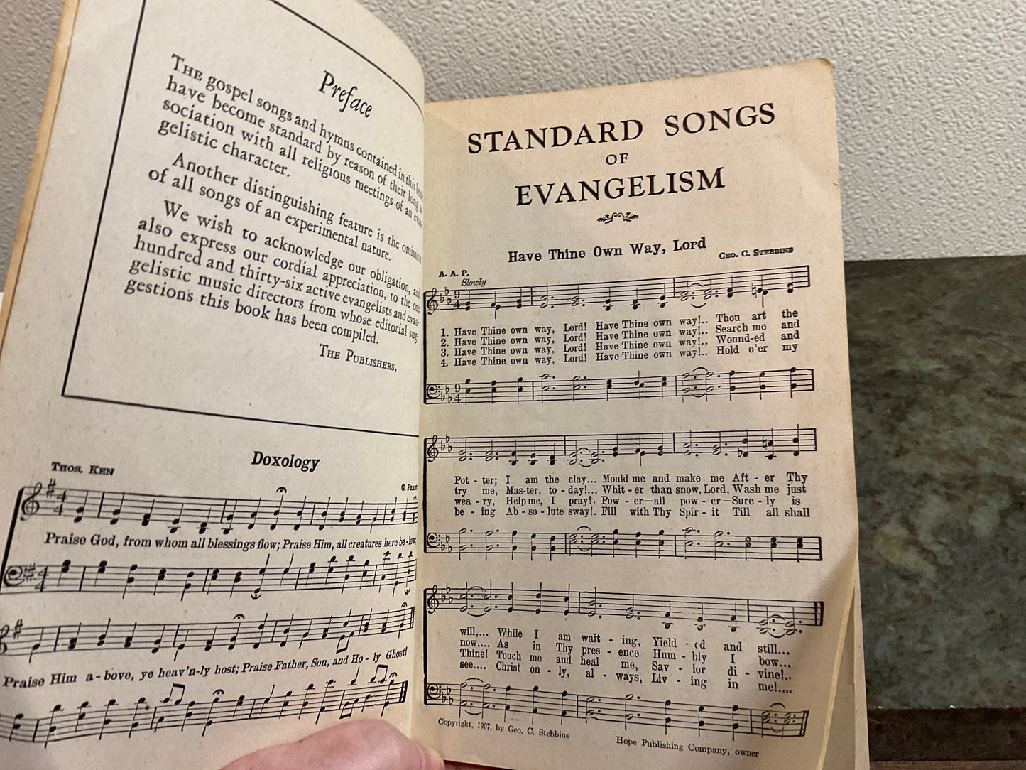 Book ‘Standard Songs of Evangelism’ 1945