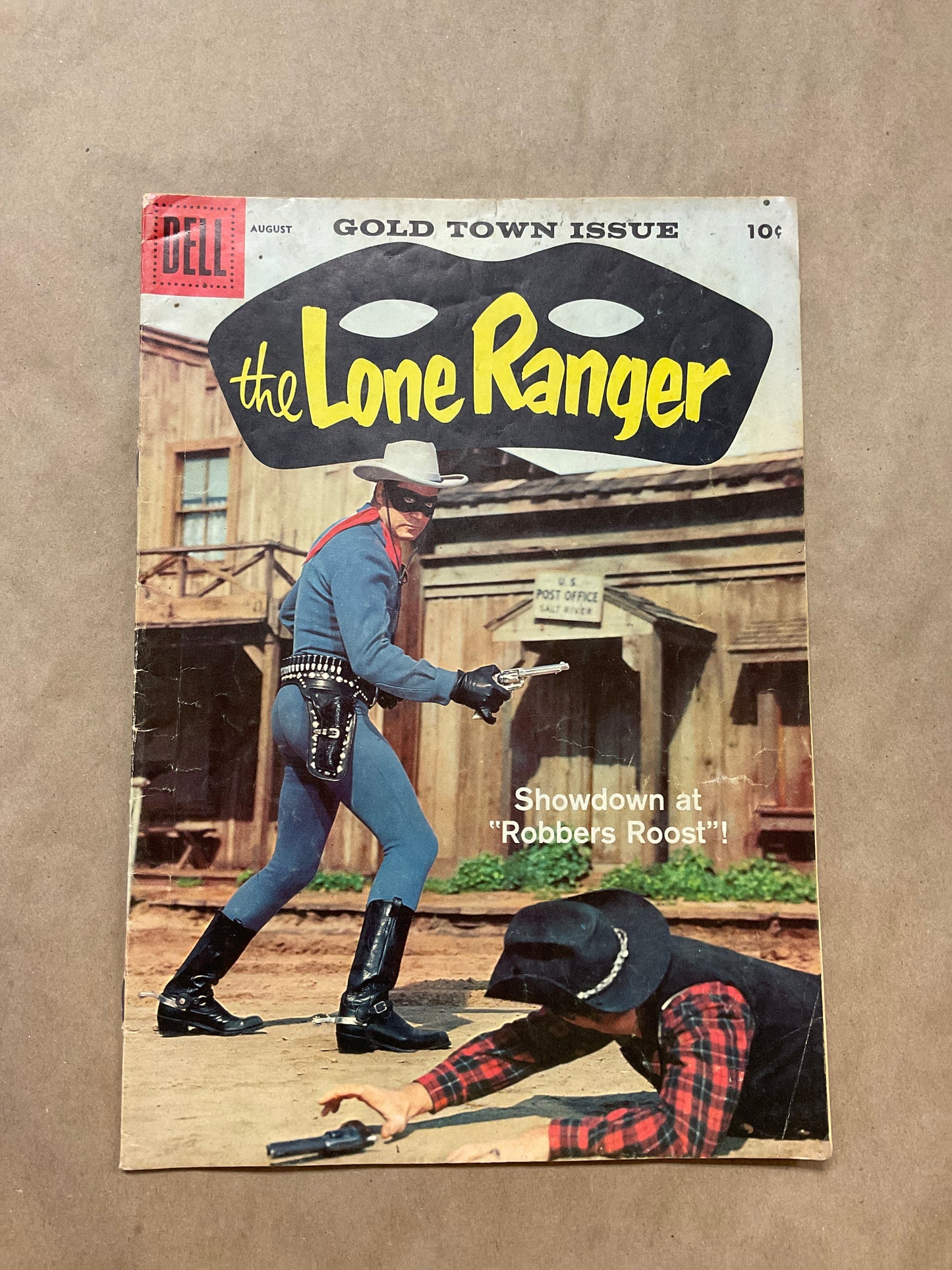 The Lone Ranger August 1958 Comic Book