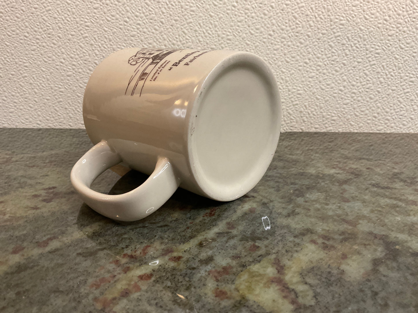 Bentley Mill Fairbanks IA Christmas 1995 Mug