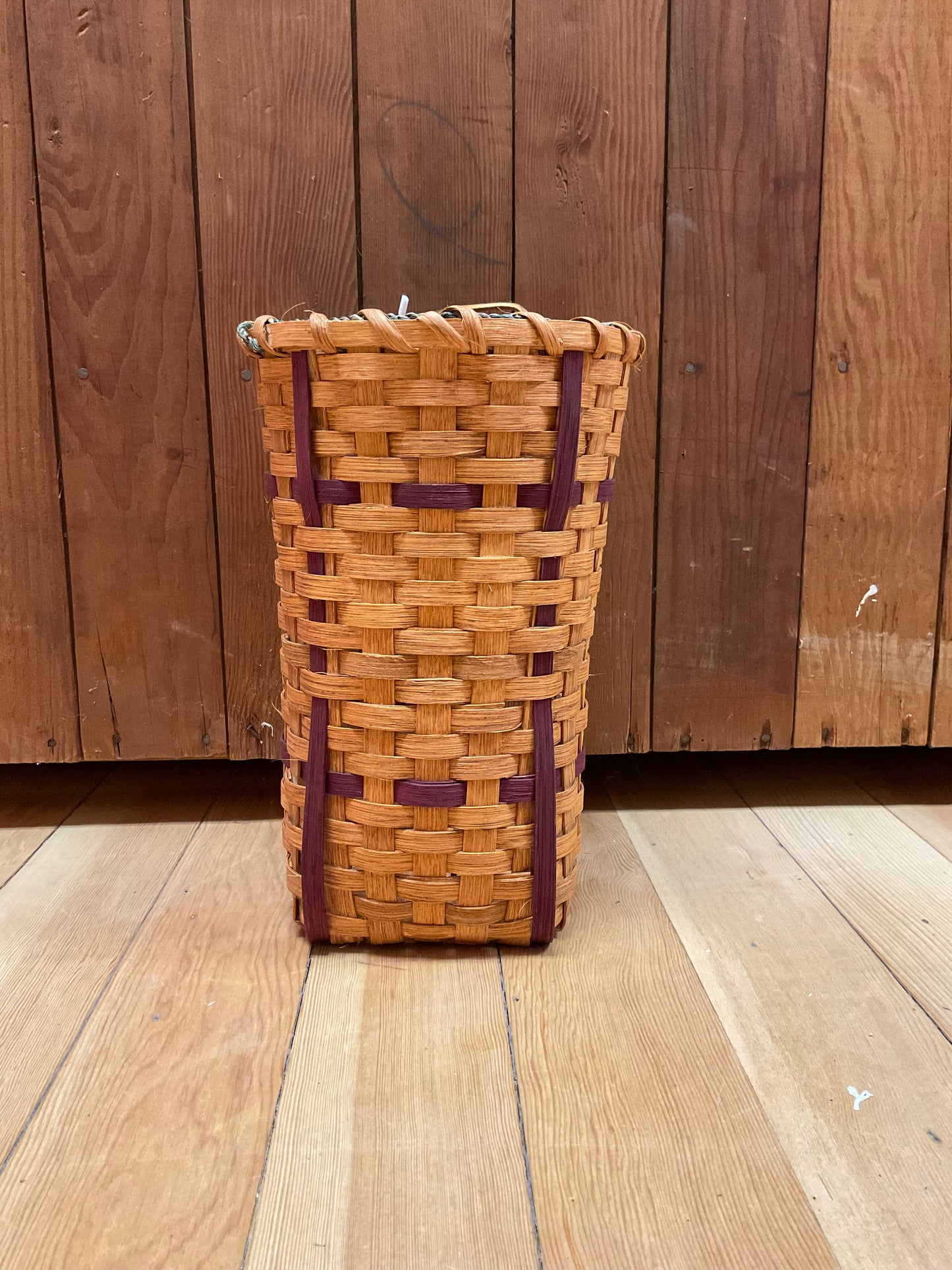 Tall Basket- Hand Woven in Iowa