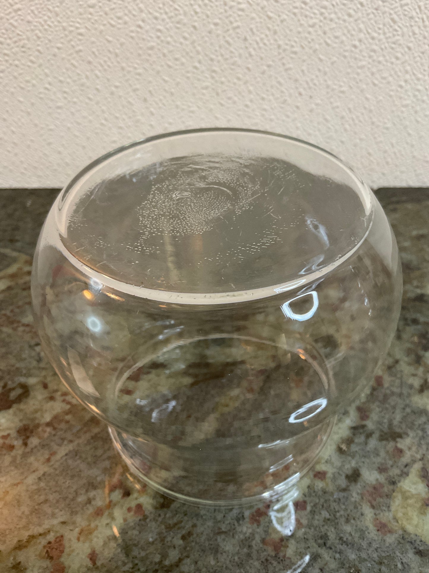 Glass Bubble Bowl