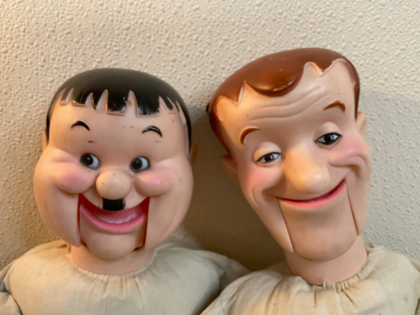 Laurel And Hardy Ventriloquist Dolls Set